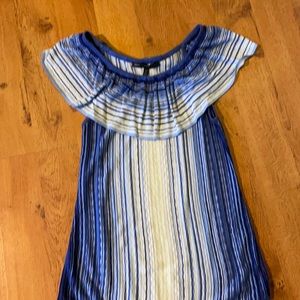 White House black market off the shoulder sweater